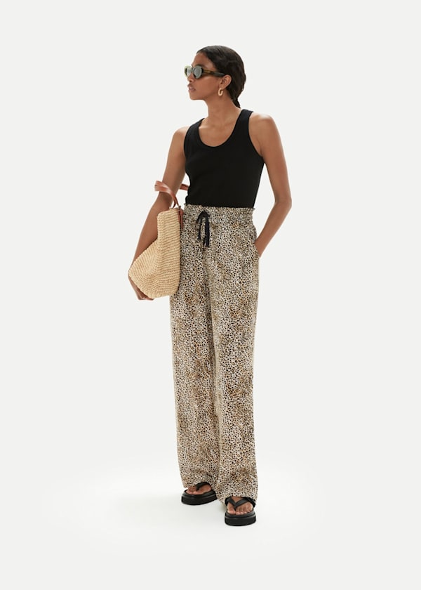 Multicolour Petite Ink Spot Imogen Trouser