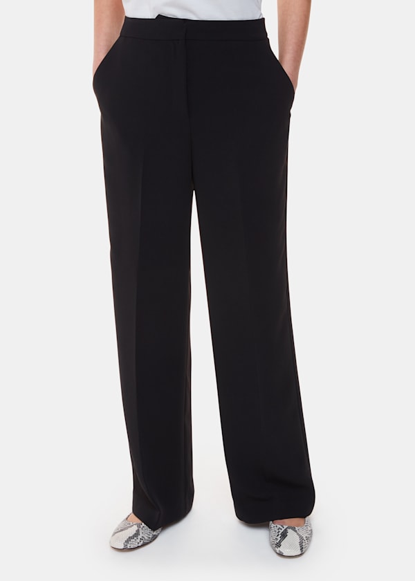 Black Full Length Trouser