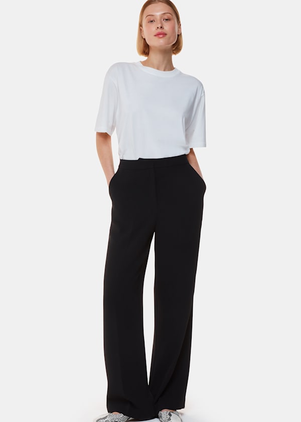 Black Full Length Trouser