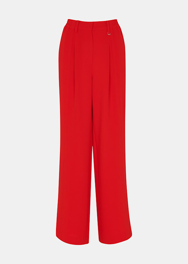 Harper Crepe Wide Leg Trouser