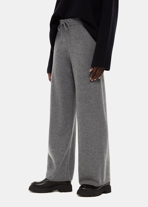 Cashmere Straight Leg Jogger