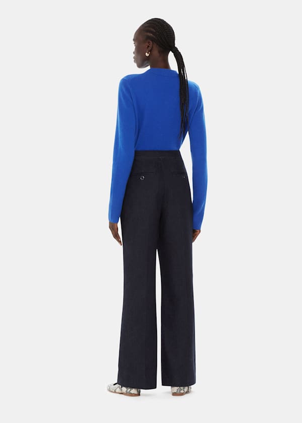 Joanna Denim Straight Pants 