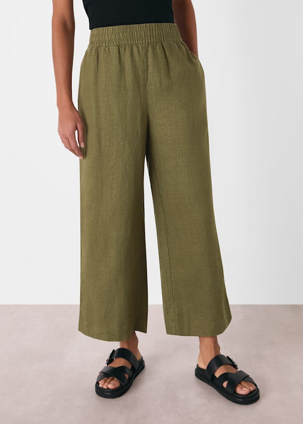 Linen Pocket Pants 