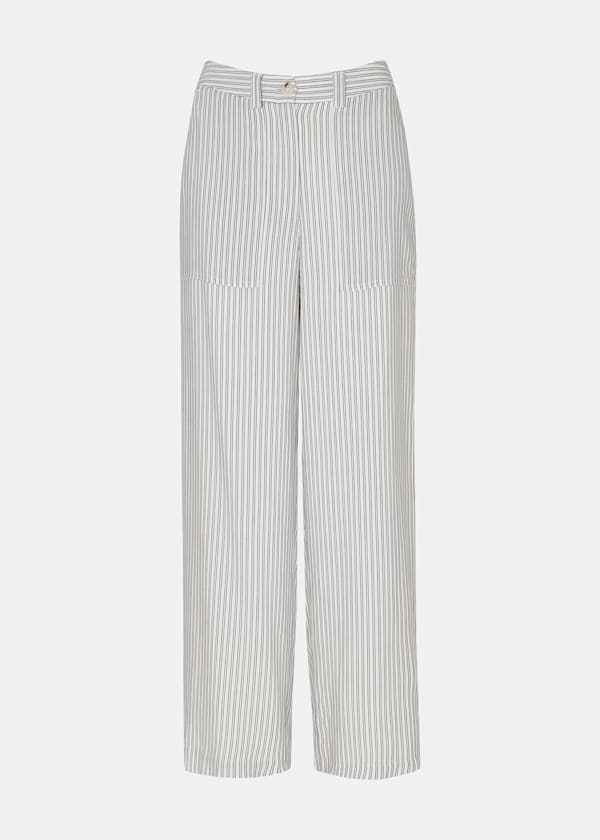 Ivory Luna Stripe Trouser