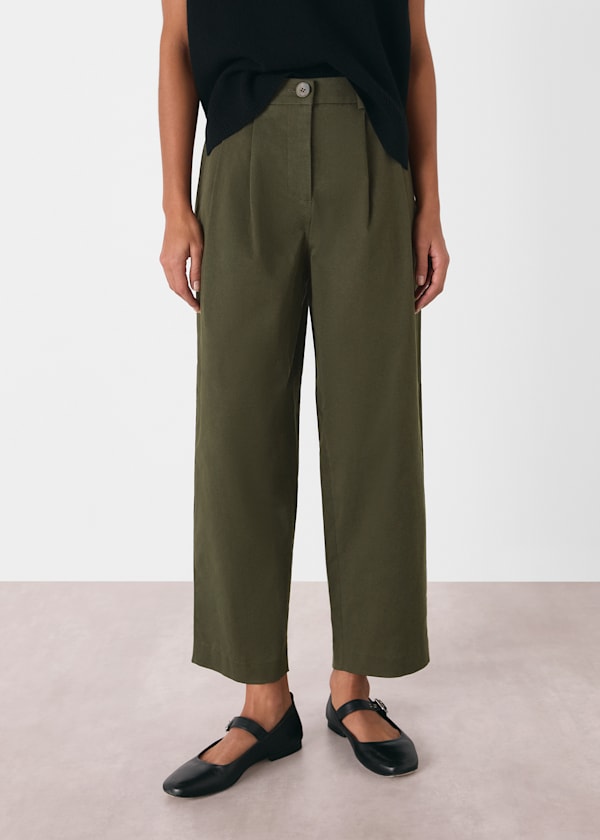 Bethany Barrel Leg Trouser