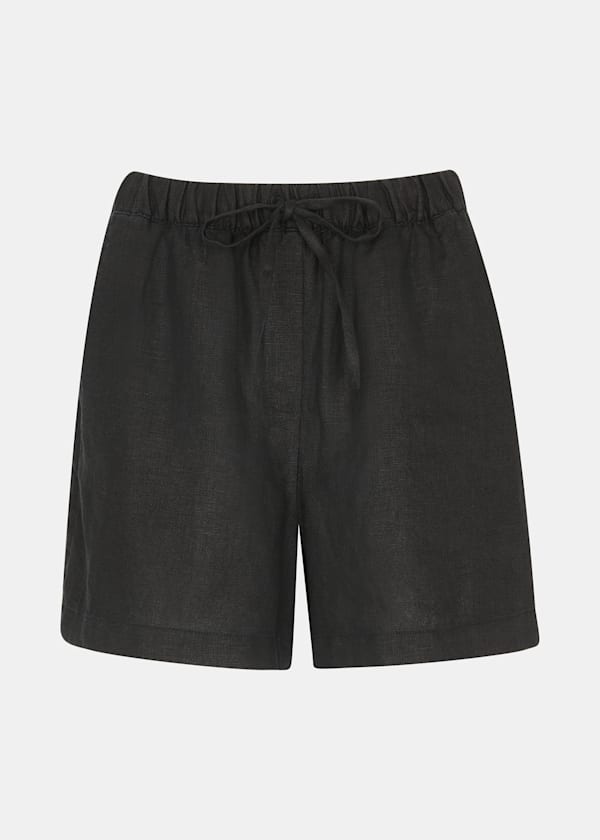 Linen Elasticated Short