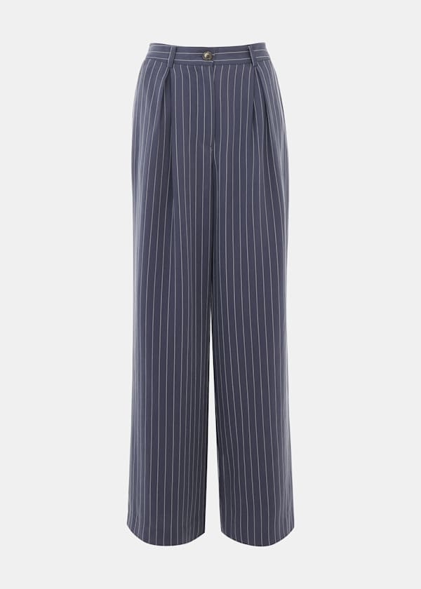Navy Lottie Pinstripe Trouser
