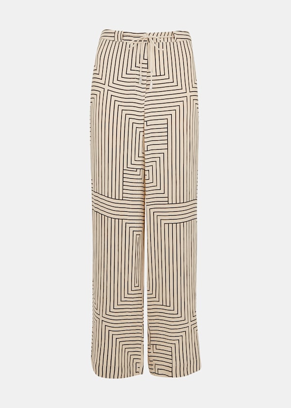 Angled Stripe Trouser