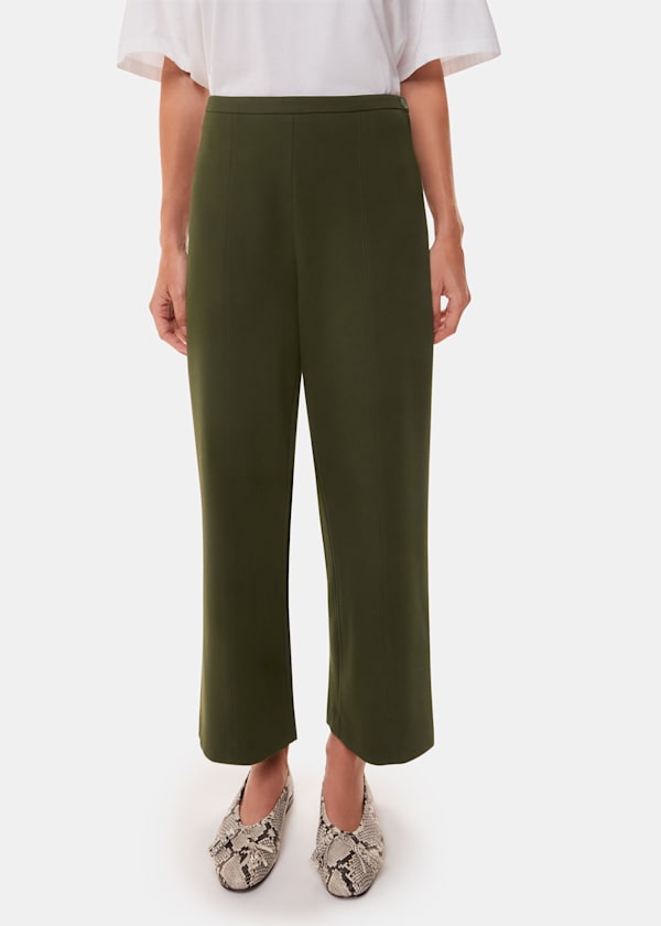 Khaki Camilla Wide Leg Pants 