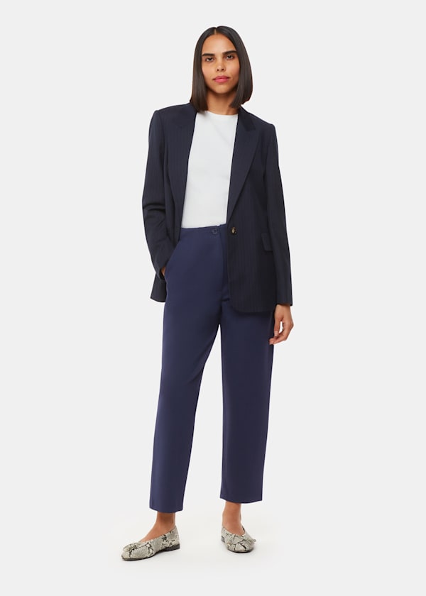 Navy Lila Ponte Pants 