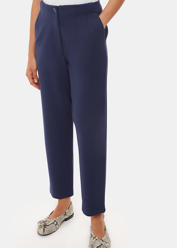 Navy Lila Ponte Pants 