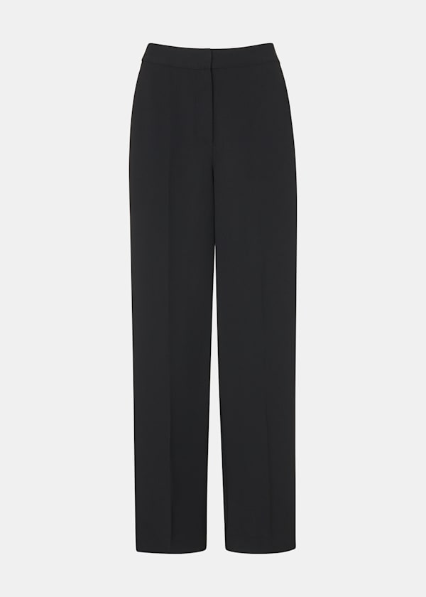 Black Quinn Sequin Stripe Trouser