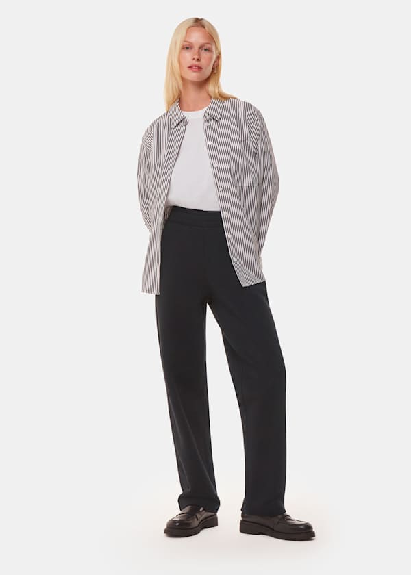 Black Ultimate Straight Leg Jogger