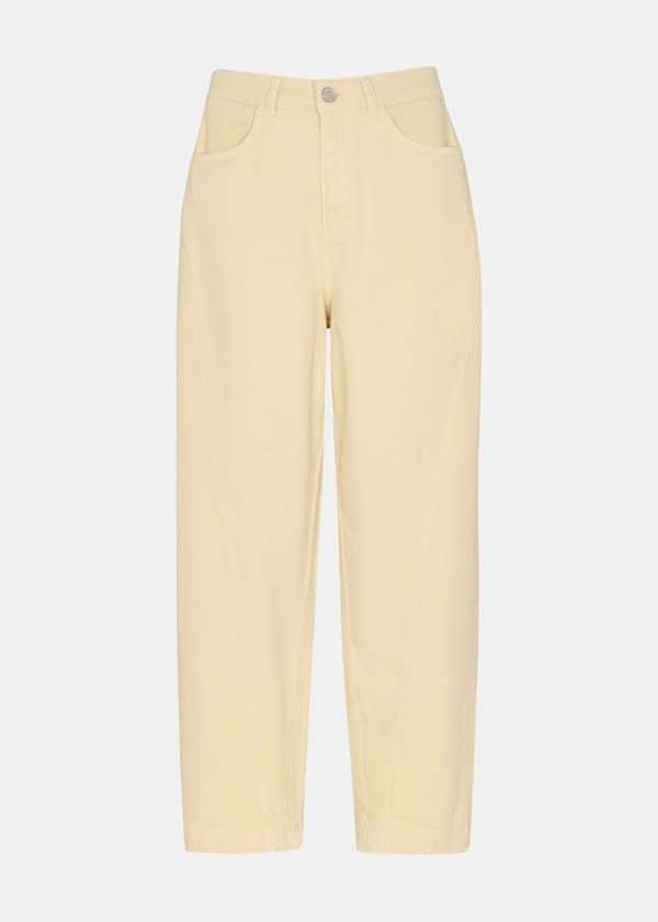 Neutral Lola Cotton Blend Pants 