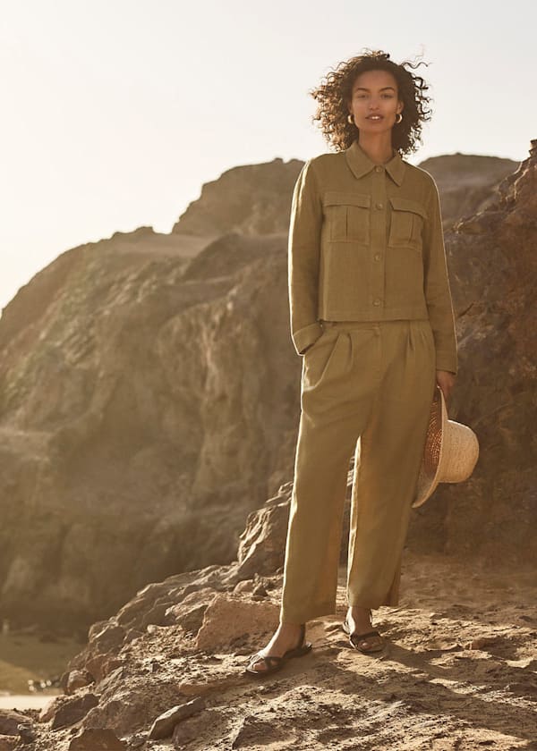 Olive Millie Linen Trouser