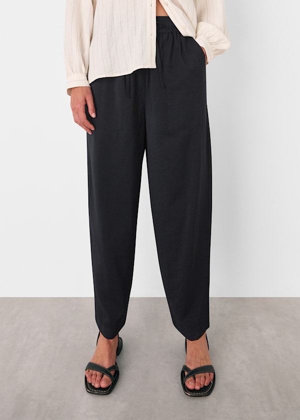 Black Tie Waist Trouser