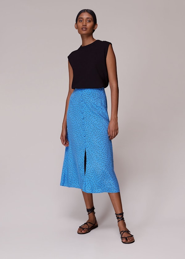 Irregular Spot Skirt