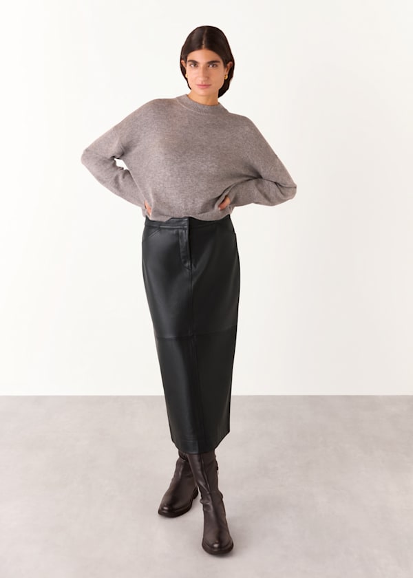Leather Skirts Leather Midi Mini Skirts Whistles UK