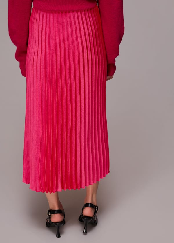 Pink Katie Pleated Skirt
