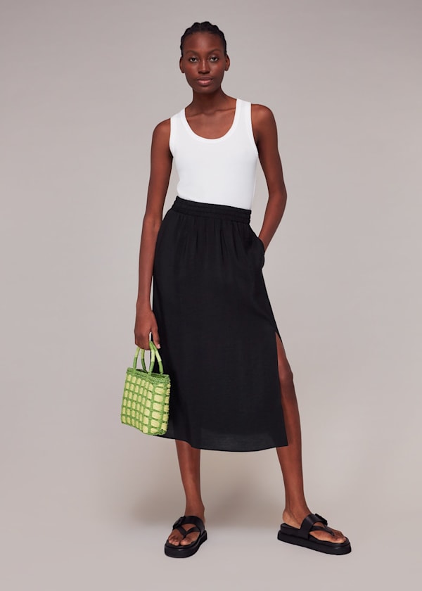 Nicola Elasticated Waist Skirt