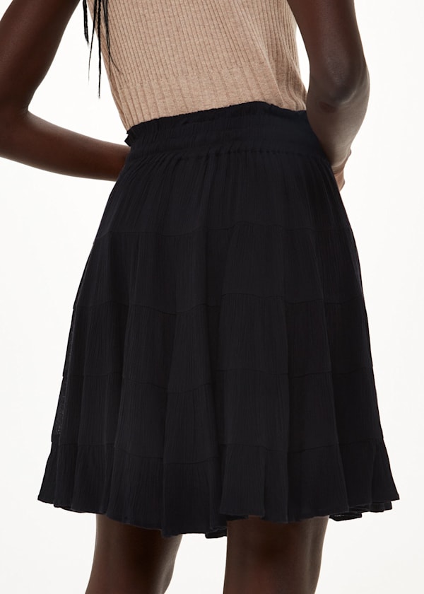 Black Mabel Mini Skirt