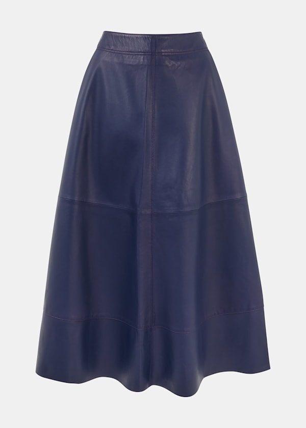 Leather Circle Skirt