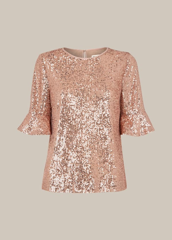 Sada Sequin Top