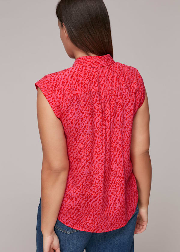 Pink Diagonal Shirt