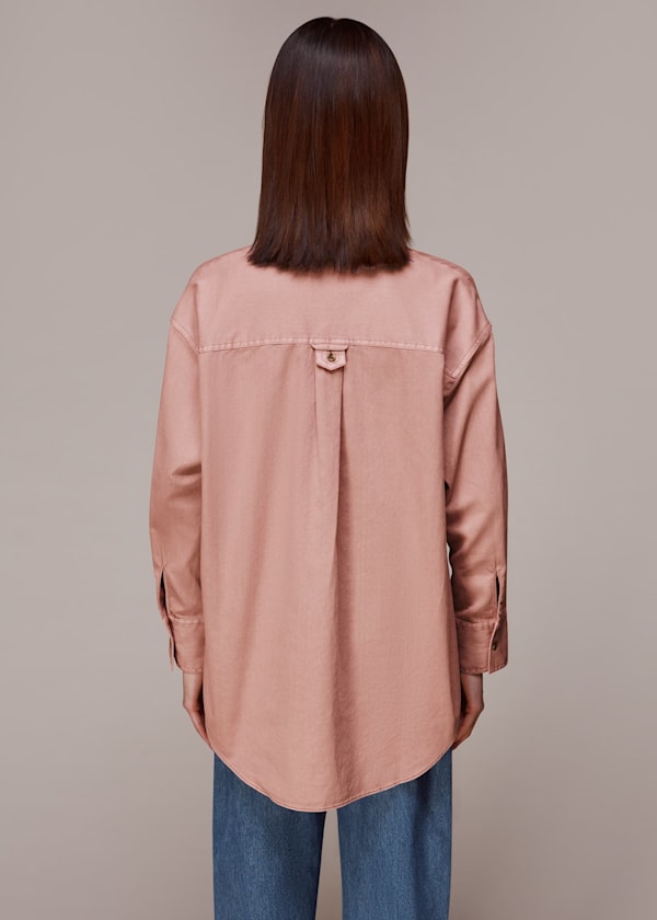 Ruby Denim Pocket Shirt