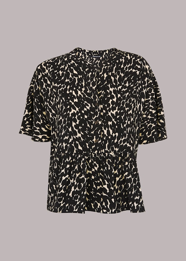 Hannah Sahara Cat Blouse