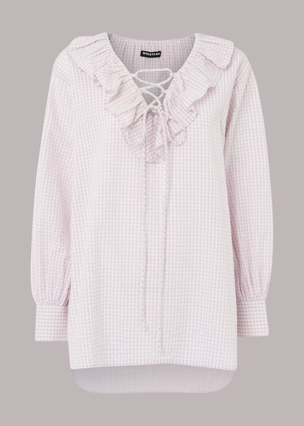 Multicolour Francesca Check Blouse