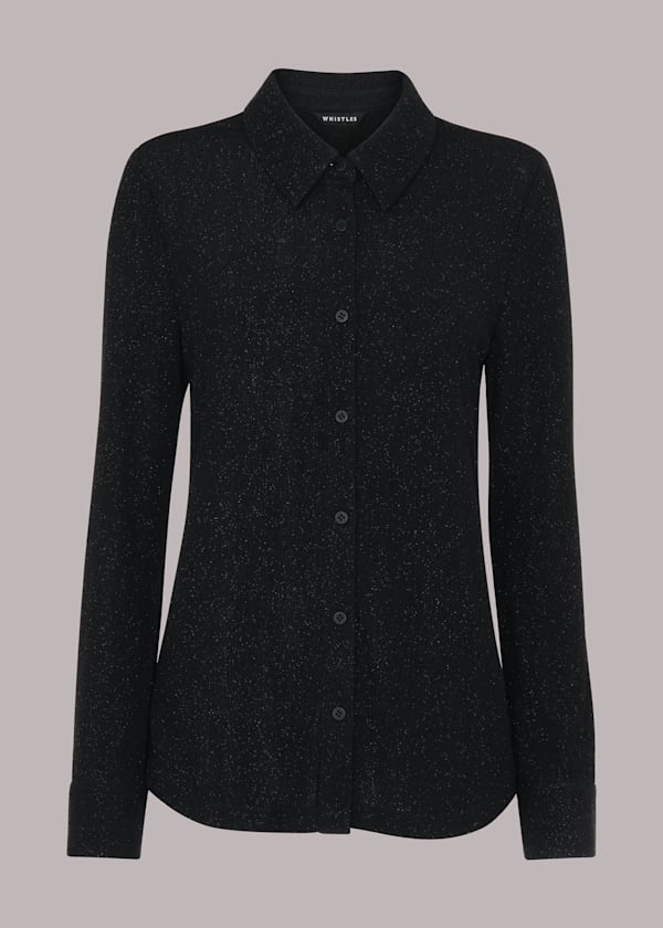 Black Grace Sparkle Shirt