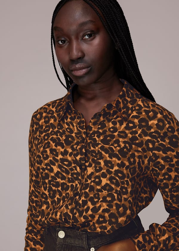 Classic Leopard Print Shirt