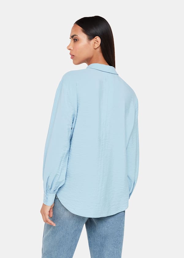 Pale Blue Nicky Relaxed Shirt