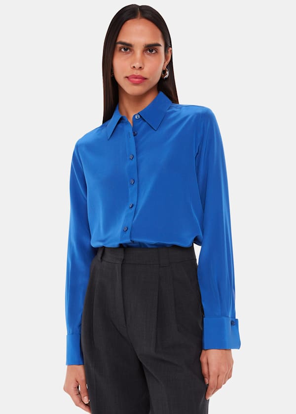 Blue Ultimate Silk Shirt