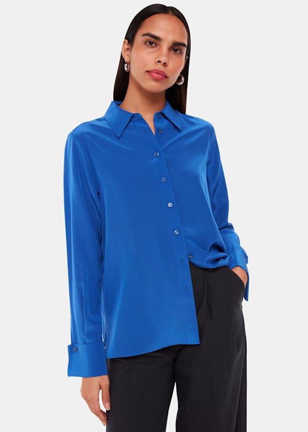 Blue Ultimate Silk Shirt