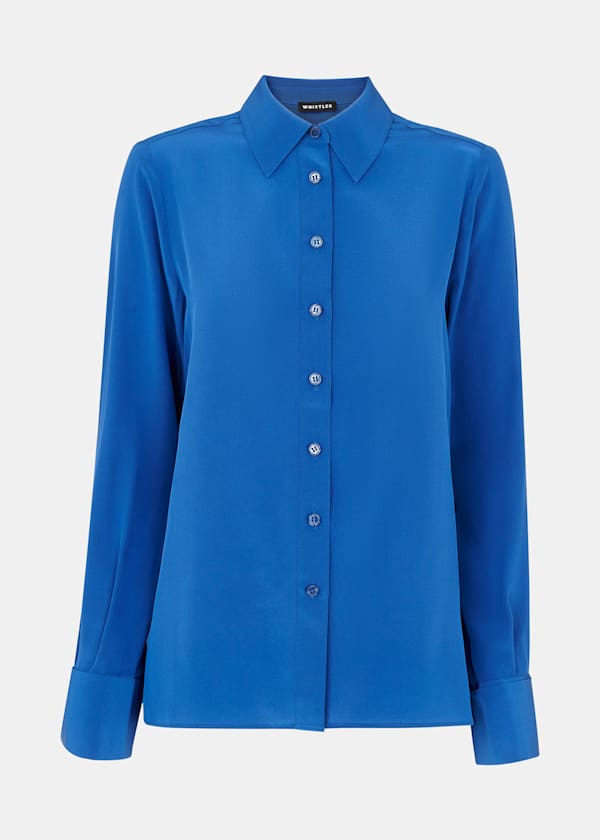 Blue Ultimate Silk Shirt