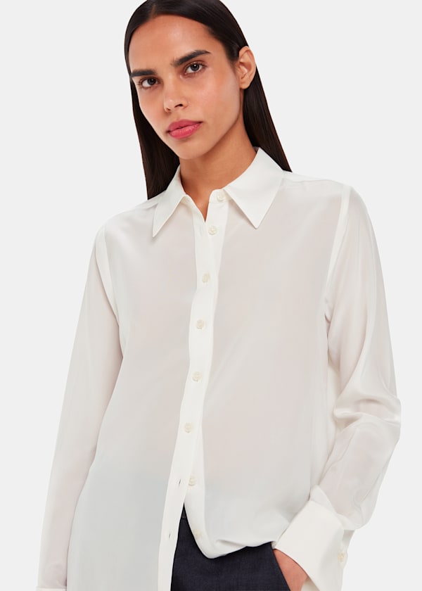Ivory Ultimate Silk Shirt