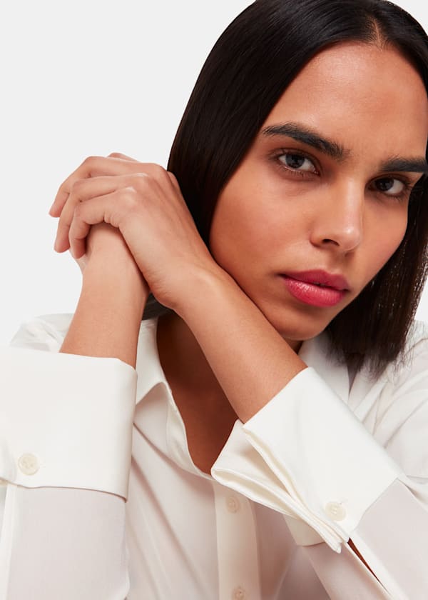 Ivory Ultimate Silk Shirt