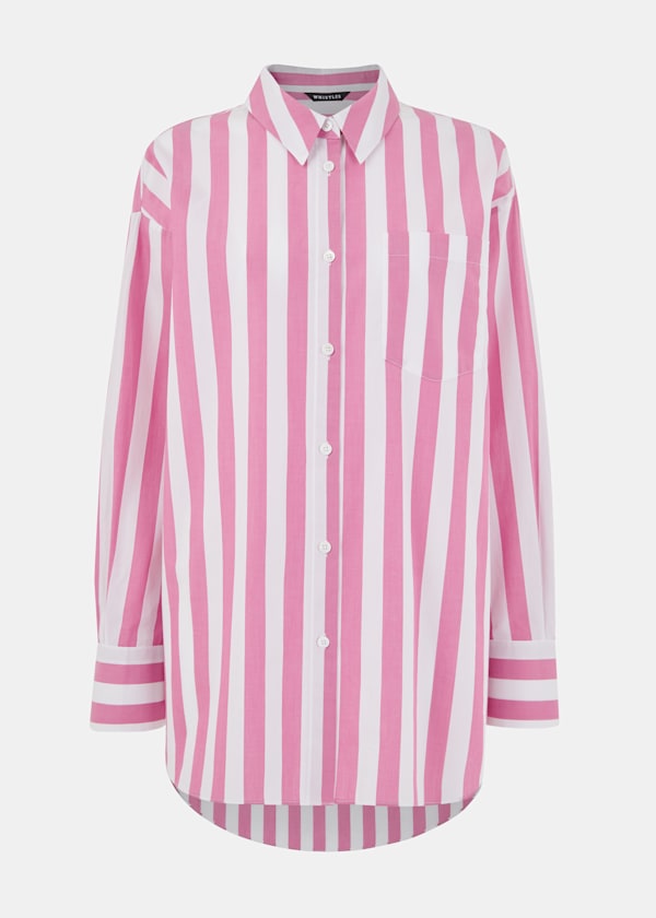 Stripe Oversized Shirt