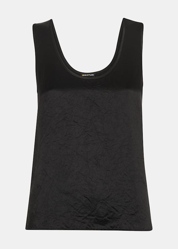 Black Ella Cami Top