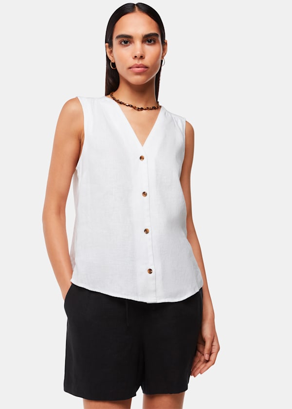 Laura Linen Tank