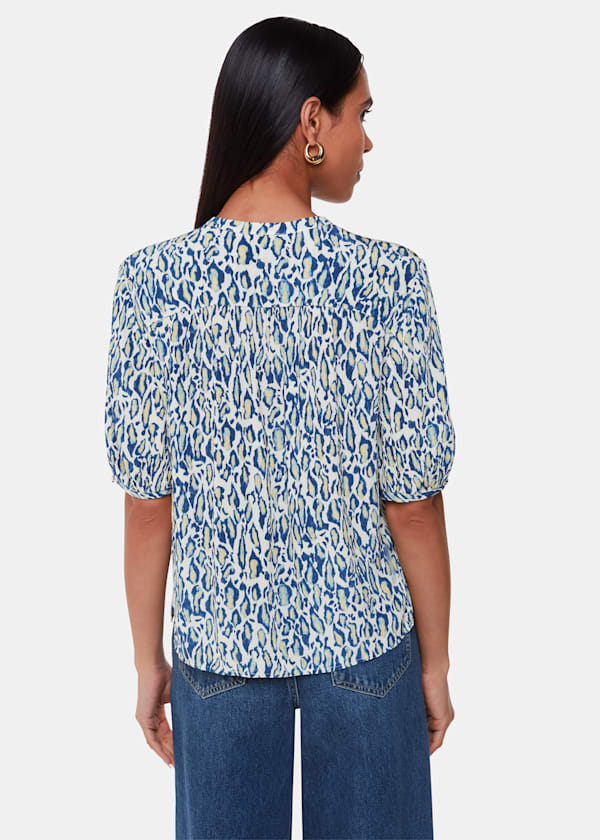 Flaming Leopard Jessie Blouse