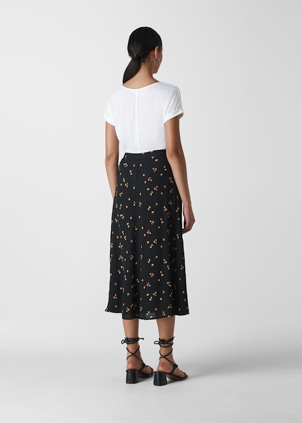 White Relaxed Linen Tshirt