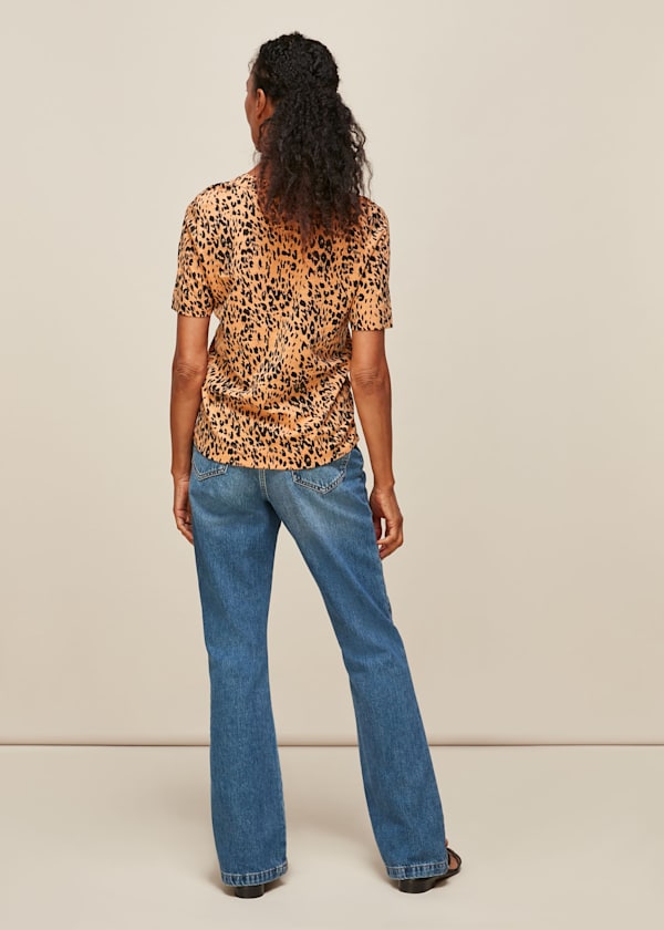 Safari Print Rosa Tshirt