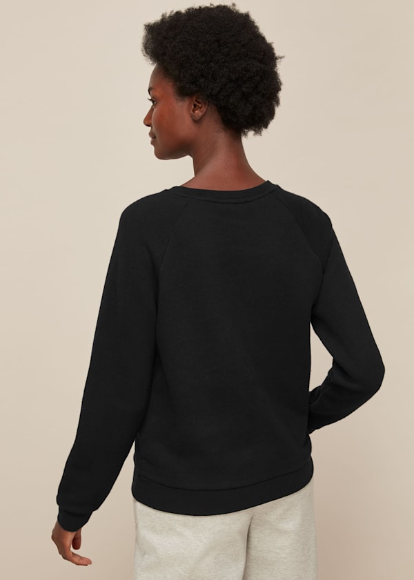Black Ca Va Logo Sweatshirt