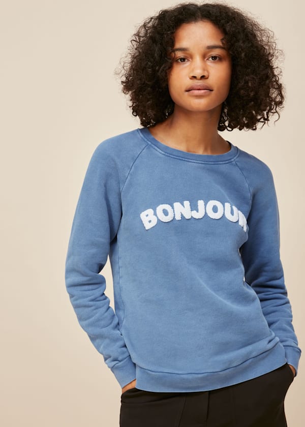 Bonjour Logo Sweatshirt