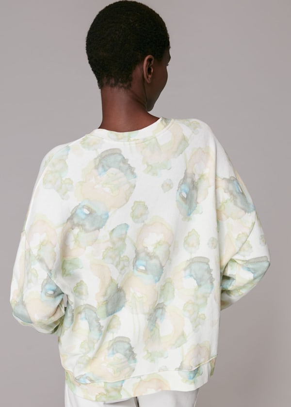 Multicolour Watercolour Sweatshirt