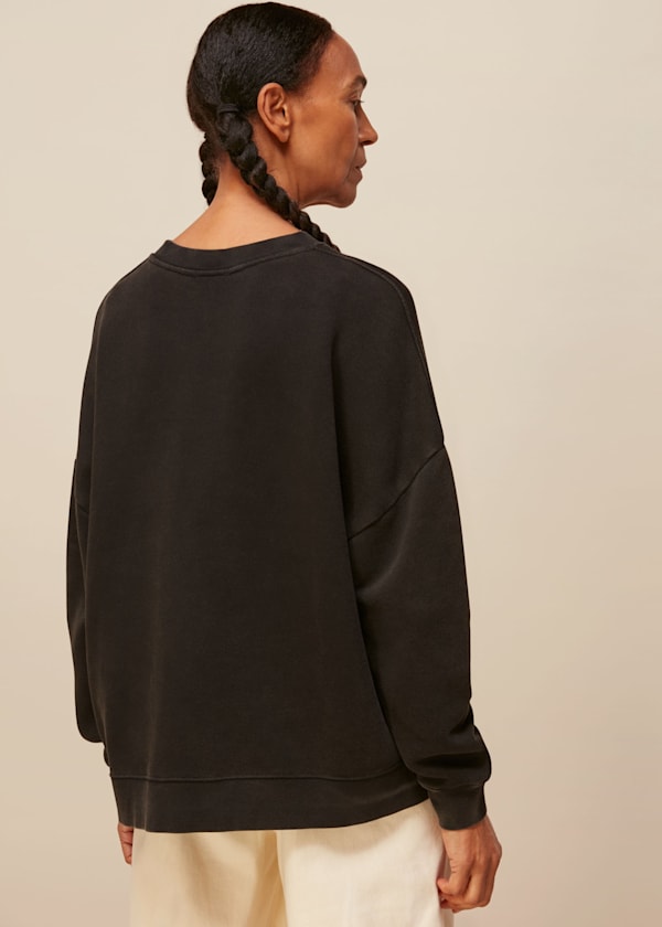 Washed Black Bon Sweater