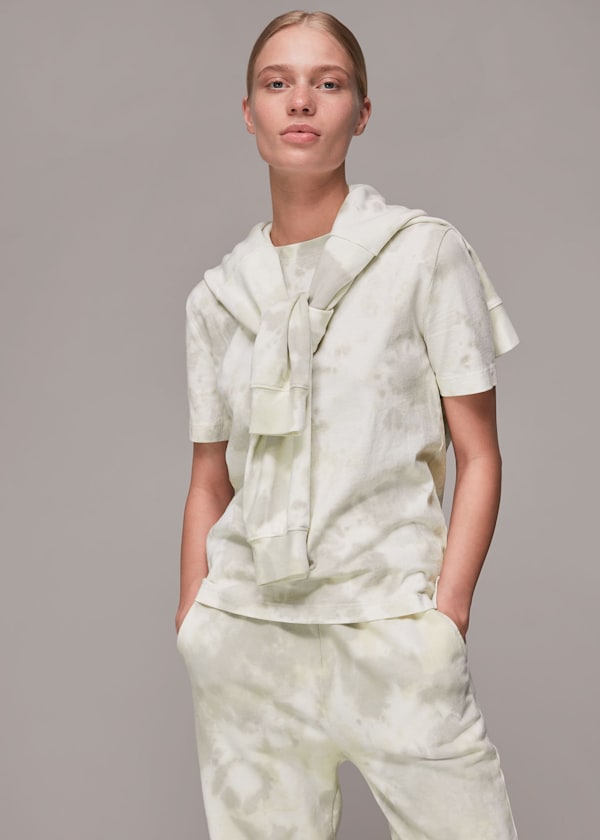 Neutral Tie Dye T Shirt